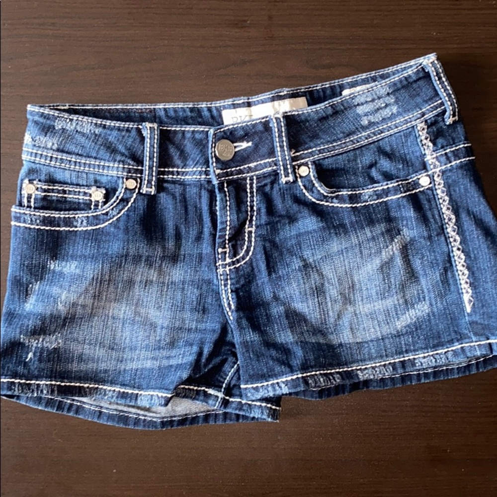Blue shorts